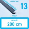 Listwa łącząca progowa TEOWNIK 13mm CZARNY MAT 2m