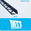 Listwa L profil narożna 10mm CZARNY MAT ALU 250cm - obrazek 2