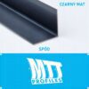 KĄTOWNIK aluminiowy CZARNY 30x30mm anodowany 250cm - obrazek 3