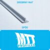 Listwa łącząca progowa TEOWNIK 13mm SREBRNY MAT 2m - obrazek 3