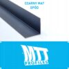 Kątownik aluminiowy anod CZARNY MAT 20x20mm 250cm - obrazek 3