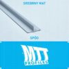Listwa łącząca progowa TEOWNIK 20mm SREBRNY MAT 2m - obrazek 3