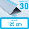 KĄTOWNIK aluminiowy 30x30mm anodowany 125cm
