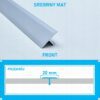 Listwa łącząca progowa TEOWNIK 20mm SREBRNY MAT 2m - obrazek 4